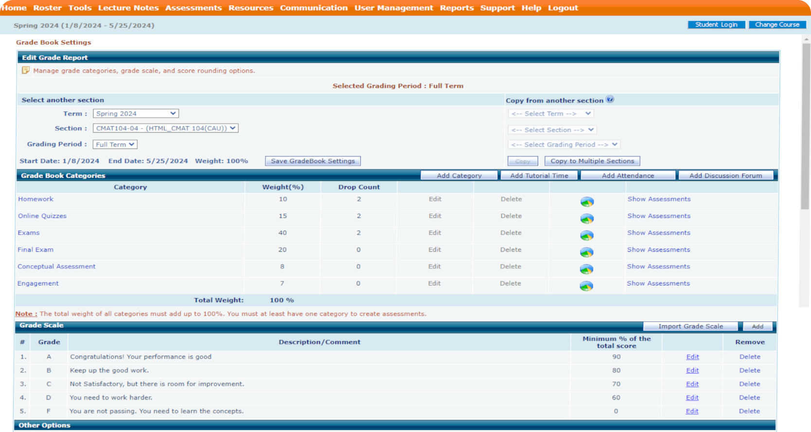 Gradebook